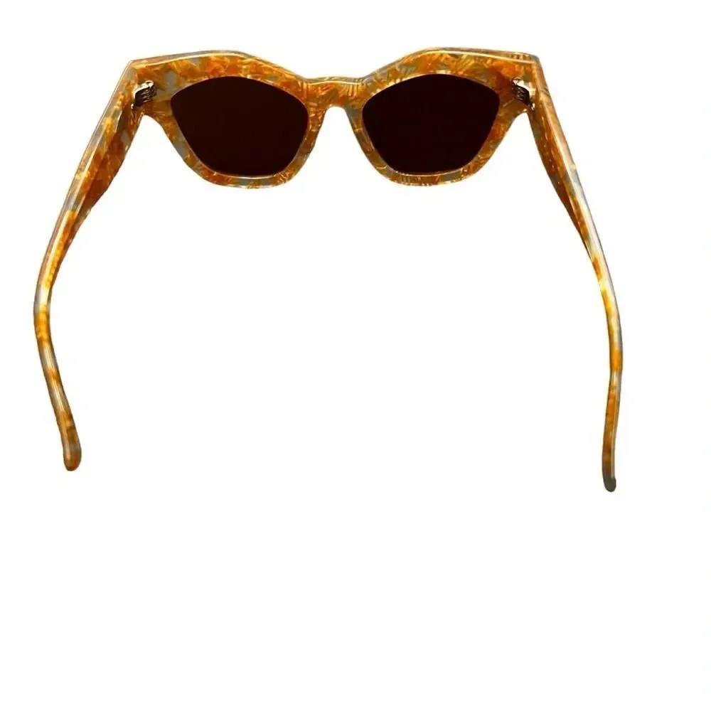 Wonderland ZZYZX Sunglasses Retro Design 51mm Lens Length